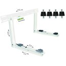 Wandkonsole Split Klimaanlage SR-E160 EVO   inkl. Antivibrationsfüsse