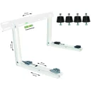 Wandkonsole Split Klimaanlage SR-E160 EVO   inkl. Antivibrationsfüsse