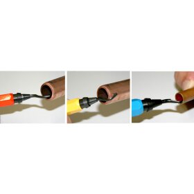 2in1 Rohr Entgrater - Für Innen & Außen Entgraten Von 0-40mm Rohren