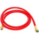R410a / R32 Füllschlauch rot 1,5m 1/4 SAE 5/16 für Klimaanlagen