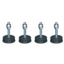 Antivibrationsfüsse Schwingungsdämpfer für Bodenhalter. bis 150Kg