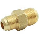 Reduziernippel Messing 1/4 Zoll - 3/8 Zoll für Kupferrohr