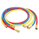 Füllschläuche 3er Set R410a / R32  1,5m 1/4 SAE 5/16